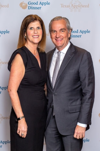 People attending the Good Apple Dinner