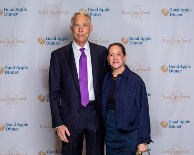 People attending the Good Apple Dinner