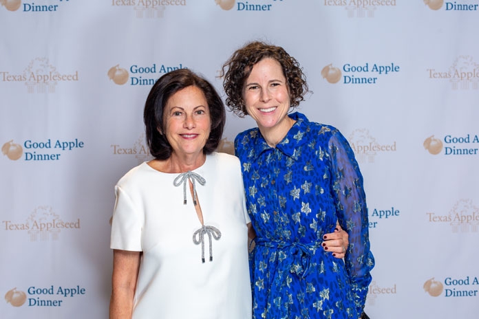 People attending the Good Apple Dinner
